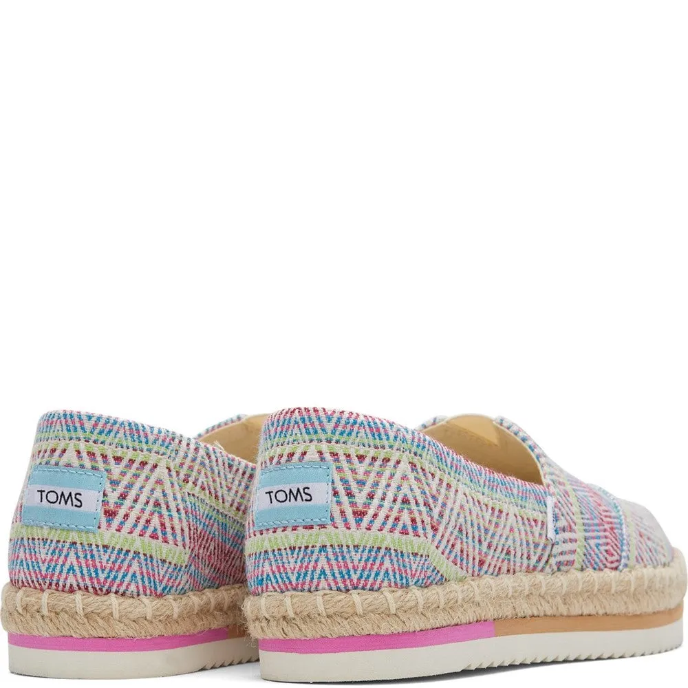 TOMS Alpargata Platform Rope Shoe