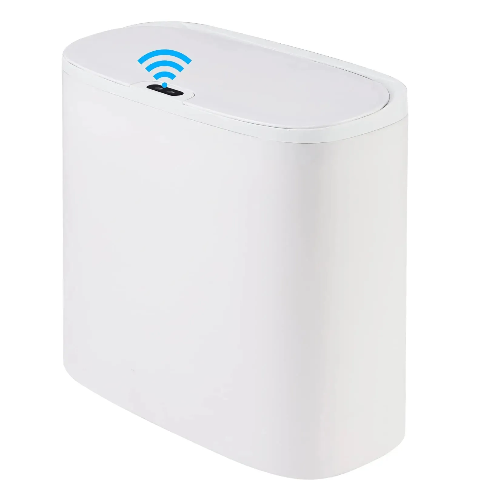 Touchless Home Trash Can with Lid, Motion Sensor & Waterproof Slim Garbage Can