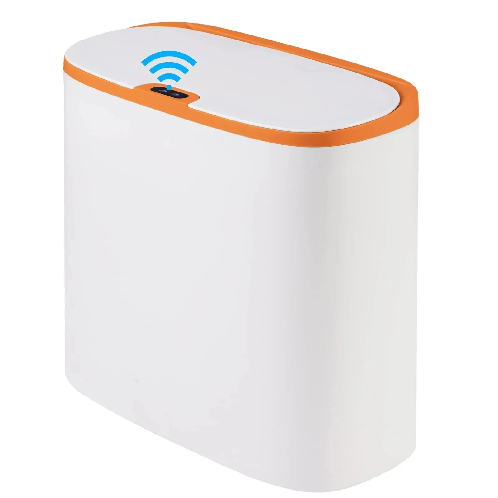 Touchless Home Trash Can with Lid, Motion Sensor & Waterproof Slim Garbage Can