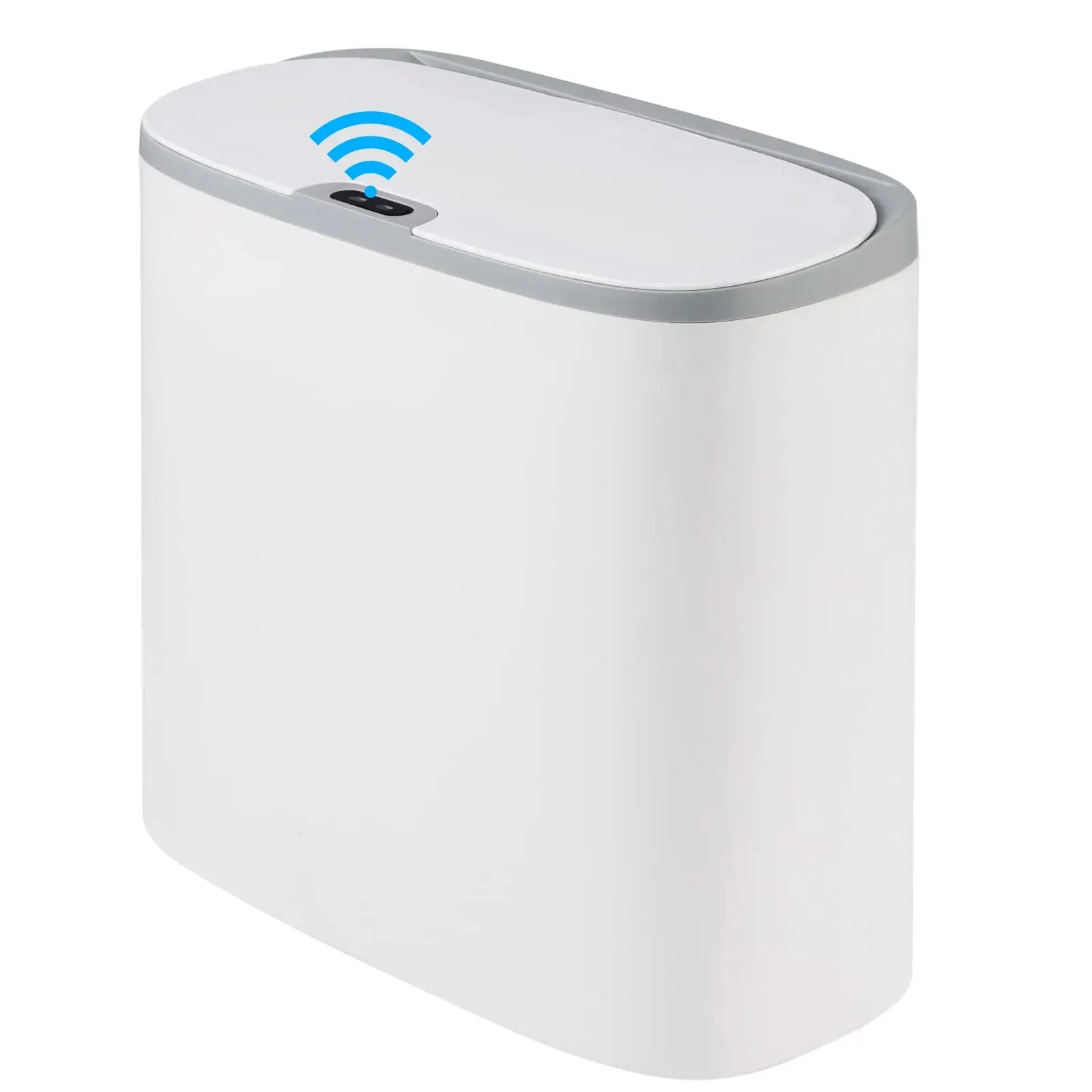 Touchless Home Trash Can with Lid, Motion Sensor & Waterproof Slim Garbage Can