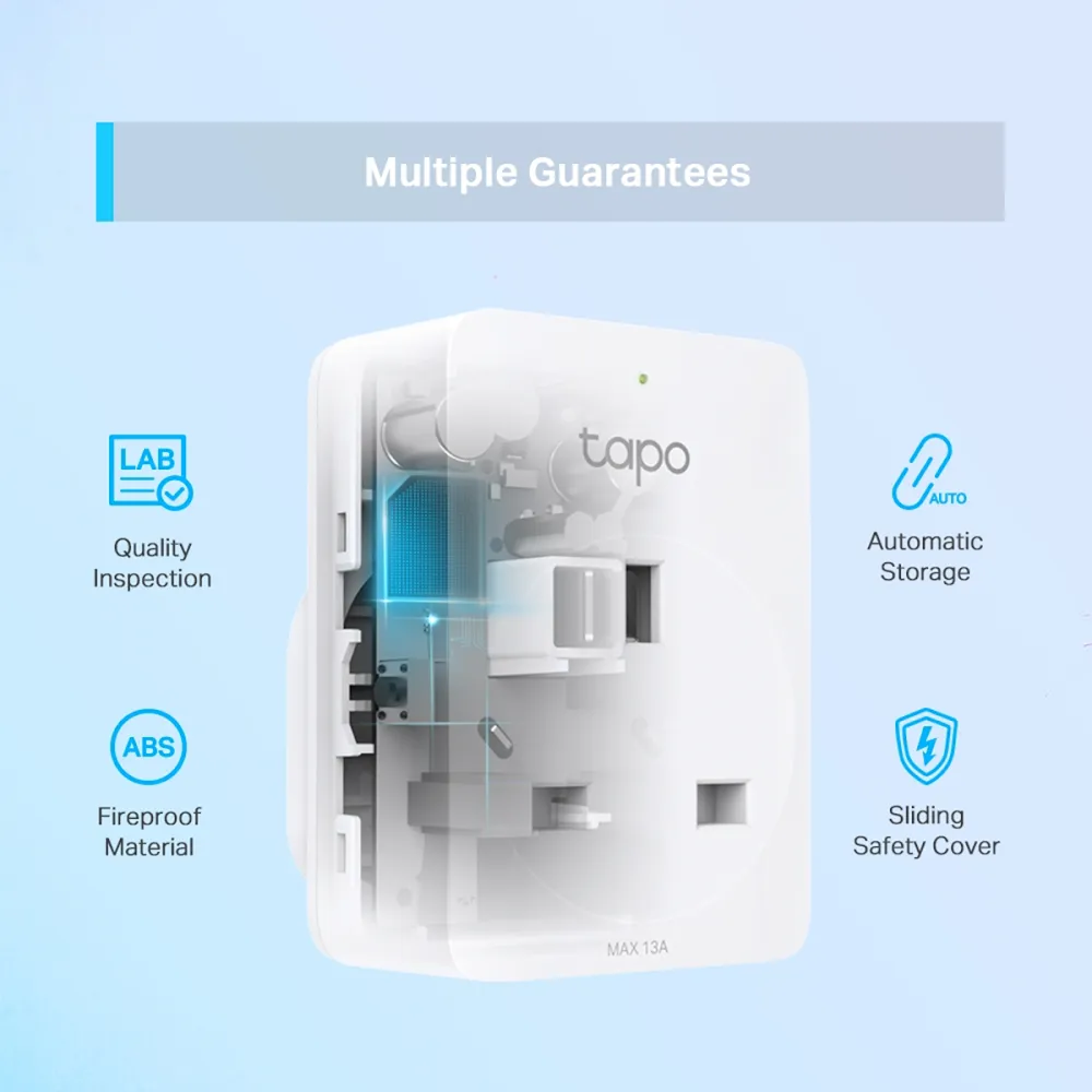 Tp-Link Tapo P100 Smart Plug (2Pack)