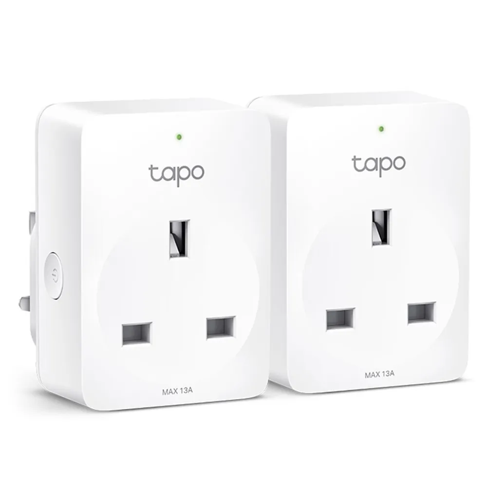 Tp-Link Tapo P100 Smart Plug (2Pack)