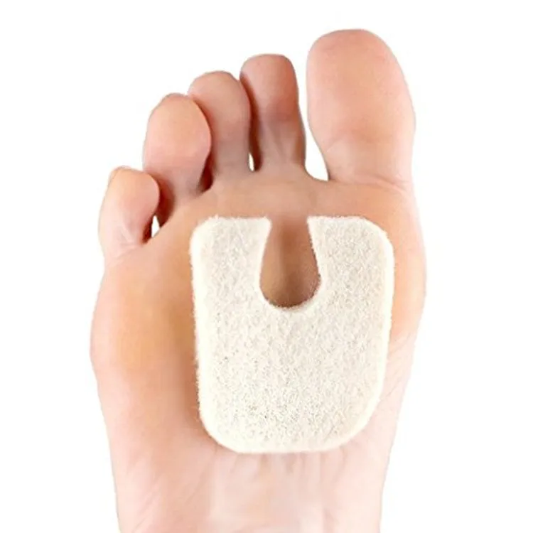 U-Shaped Felt Callous Pad - Self Adhesive - 24 Pack