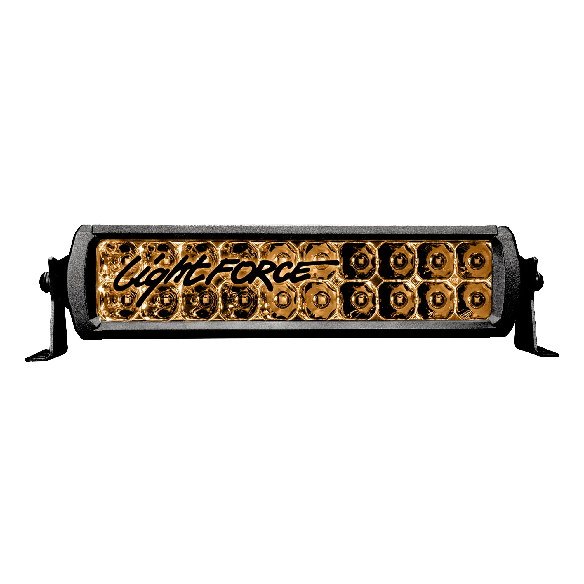 Viper 10 Inch Amber Dual Row LED Light Bar