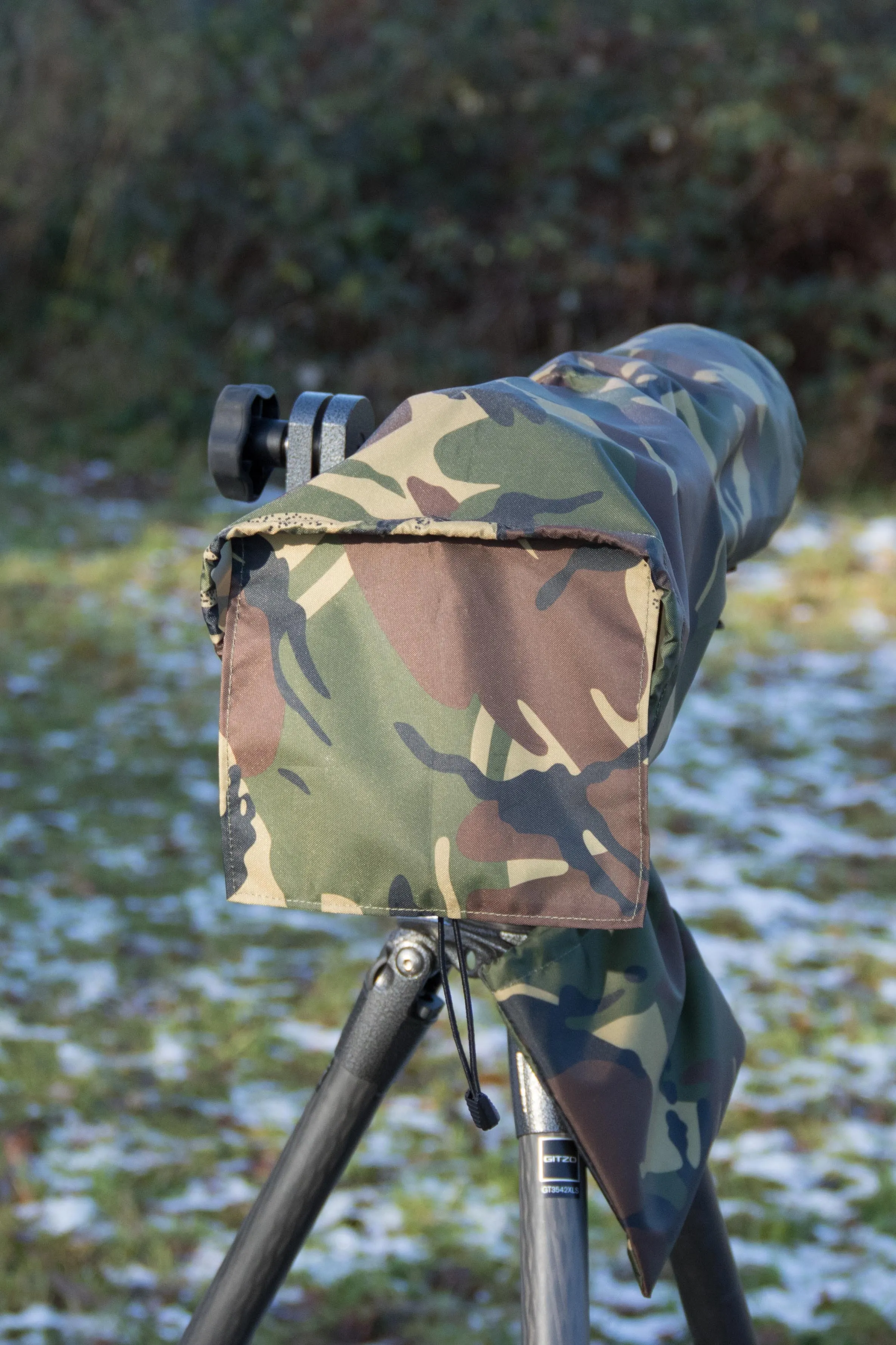 Waterproof Camera/Lens Rain Cover for Sigma 70-200mm f/2.8 EX DG HSM II in DPM Camo, Olive green, Black colours