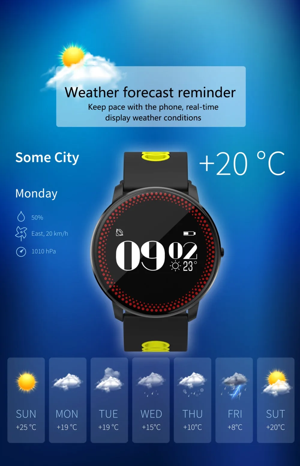 Waterproof Smart Fitness Bracelet