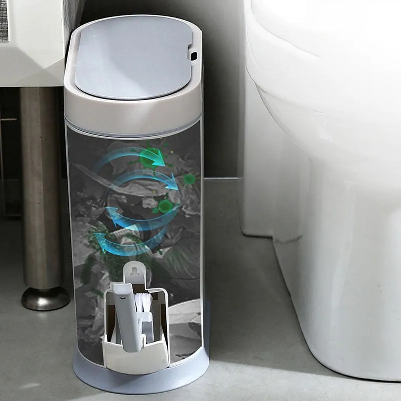 Waterproof Smart Sensor Bathroom Trash