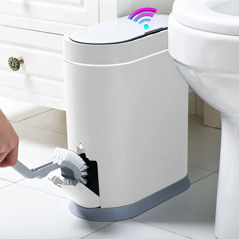 Waterproof Smart Sensor Bathroom Trash