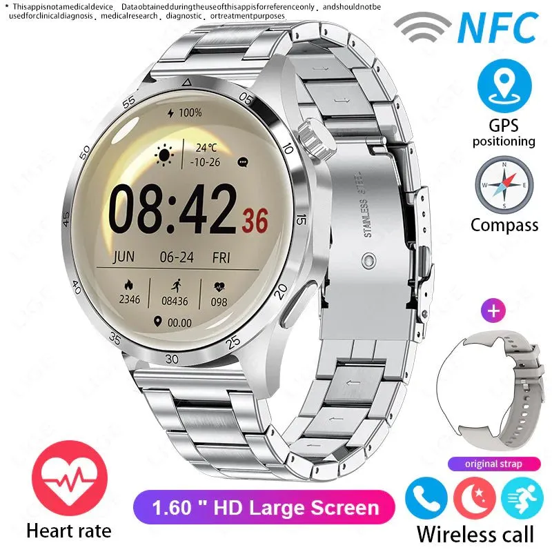 Waterproof Smart Sports Watch with Bluetooth Calling