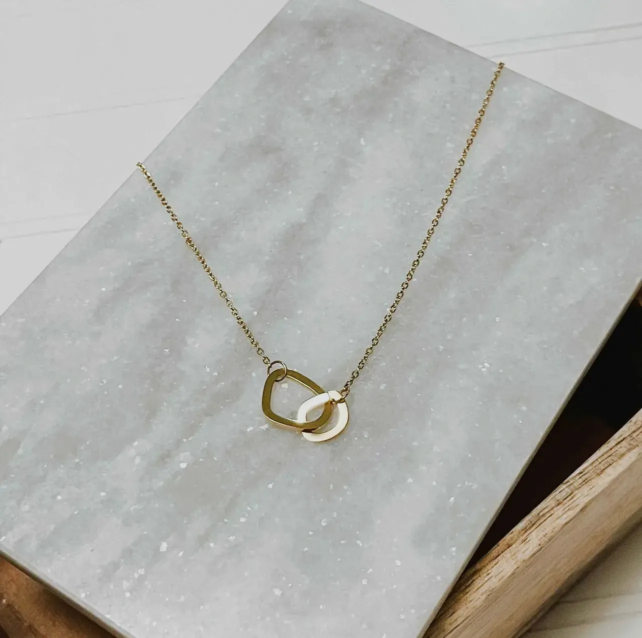 Waterproof Tied Together Necklace