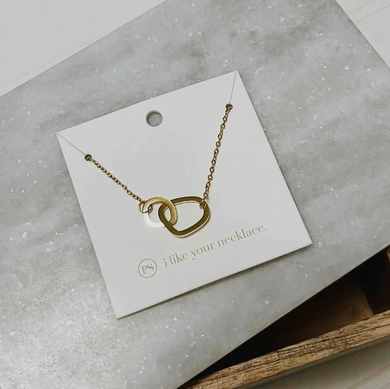 Waterproof Tied Together Necklace
