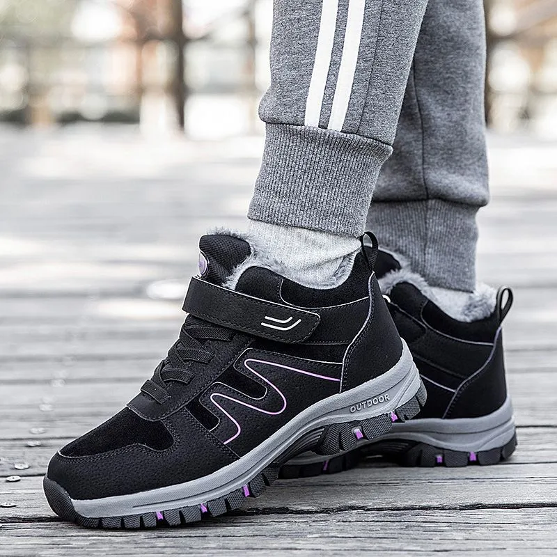 Winter Hiking Shoes – Warm Non-Slip Waterproof Outdoor Footwear for Men & Women