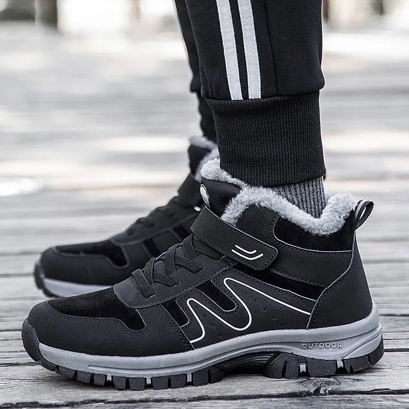 Winter Hiking Shoes – Warm Non-Slip Waterproof Outdoor Footwear for Men & Women