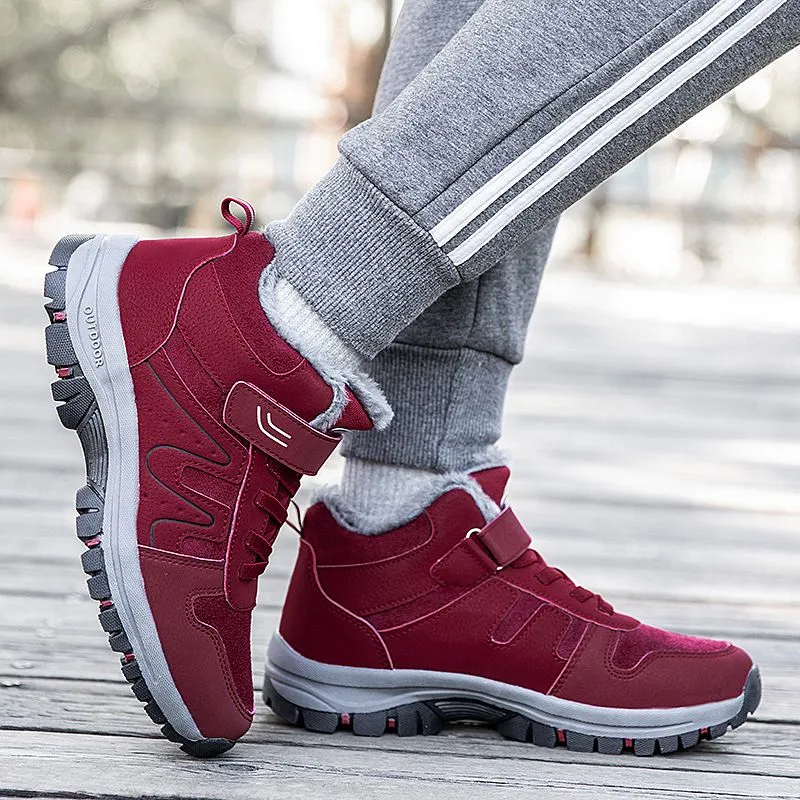 Winter Hiking Shoes – Warm Non-Slip Waterproof Outdoor Footwear for Men & Women