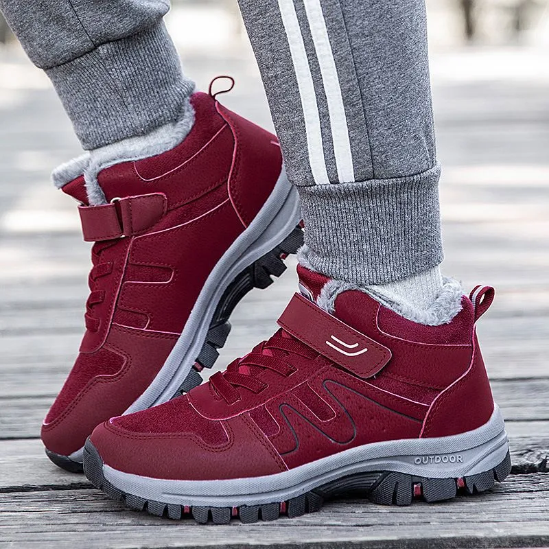 Winter Hiking Shoes – Warm Non-Slip Waterproof Outdoor Footwear for Men & Women