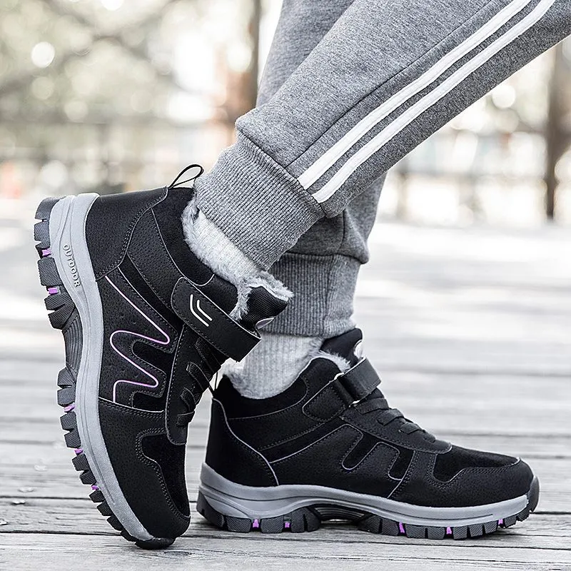 Winter Hiking Shoes – Warm Non-Slip Waterproof Outdoor Footwear for Men & Women