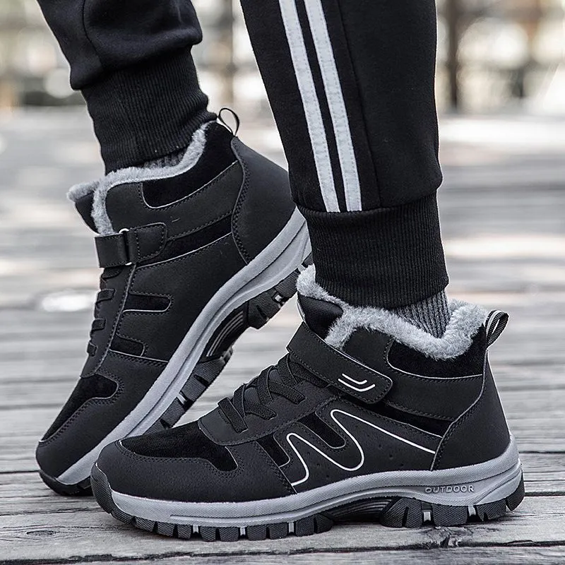 Winter Hiking Shoes – Warm Non-Slip Waterproof Outdoor Footwear for Men & Women