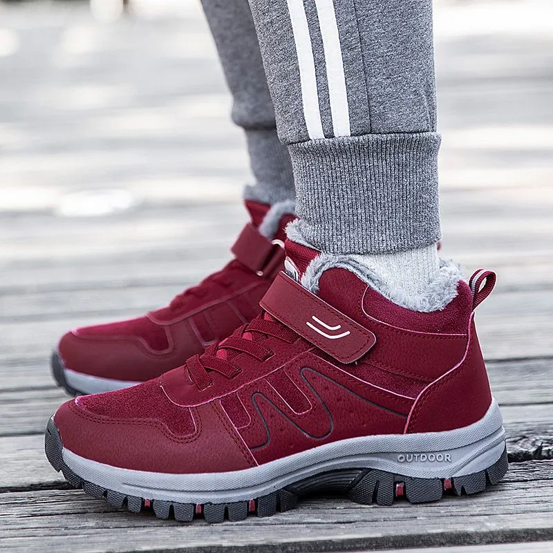 Winter Hiking Shoes – Warm Non-Slip Waterproof Outdoor Footwear for Men & Women