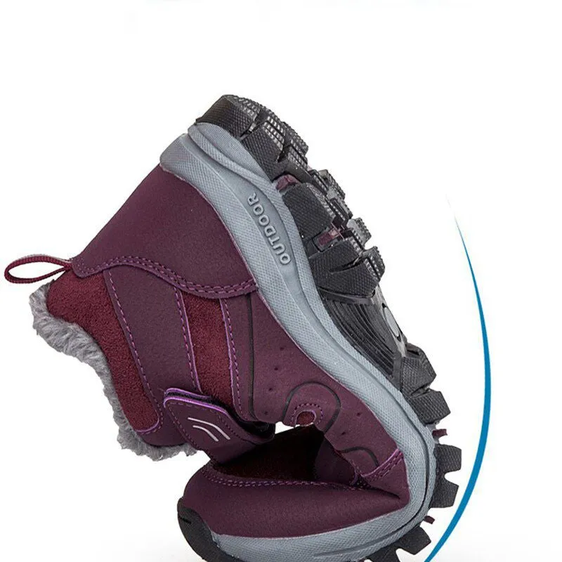 Winter Hiking Shoes – Warm Non-Slip Waterproof Outdoor Footwear for Men & Women