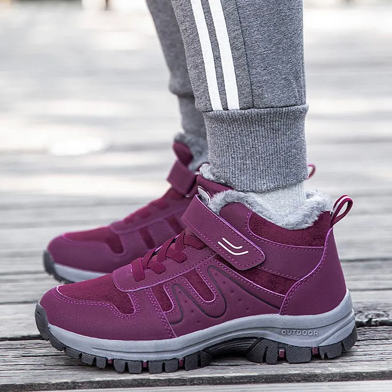 Winter Hiking Shoes – Warm Non-Slip Waterproof Outdoor Footwear for Men & Women