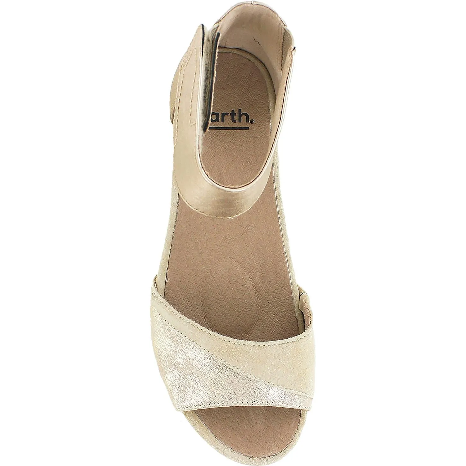 Women's Earth Sagittarius Gold Leather