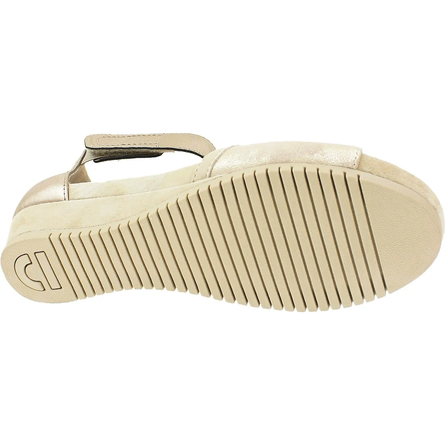 Women's Earth Sagittarius Gold Leather