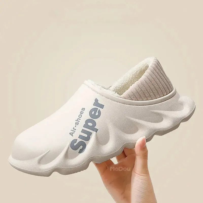 Y2K Waterproof Cotton Insole Slipper for Style and Comfort