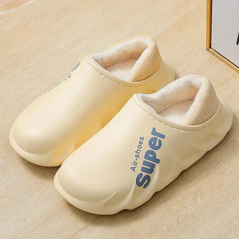 Y2K Waterproof Cotton Insole Slipper for Style and Comfort