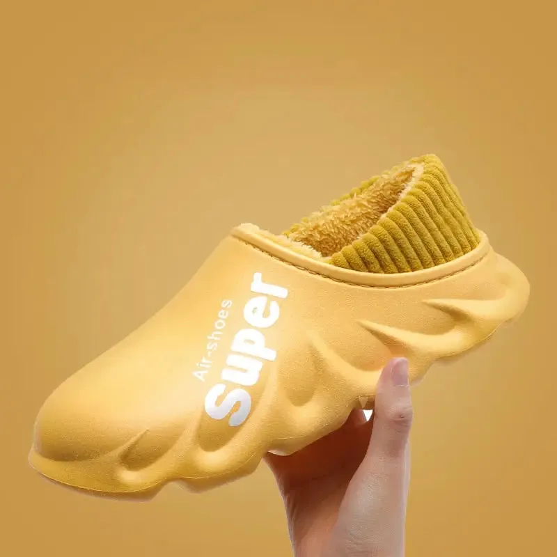 Y2K Waterproof Cotton Insole Slipper for Style and Comfort