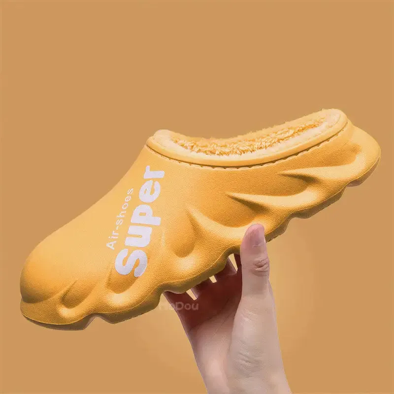 Y2K Waterproof Cotton Insole Slipper for Style and Comfort